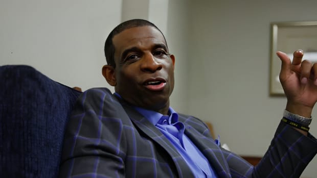 Deion Sanders before his book tour
